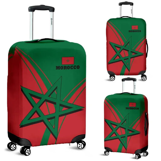 Morocco Luggage Cover Moroccan Pride