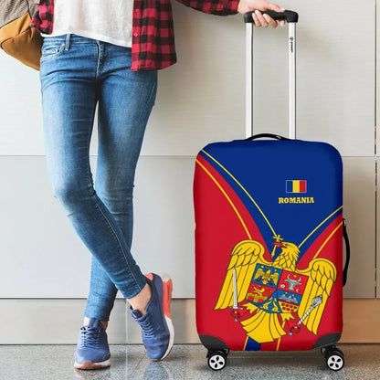 Romania Luggage Cover Romanian Pride