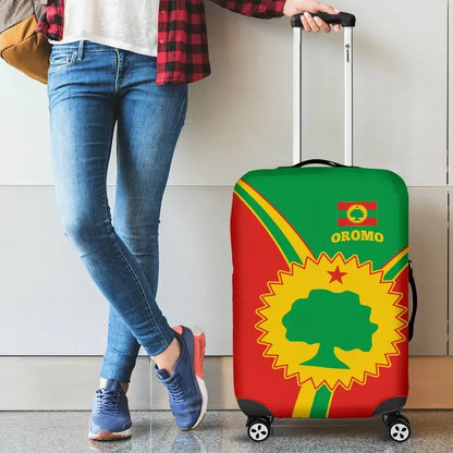 Oromo Luggage Cover Oromo Pride