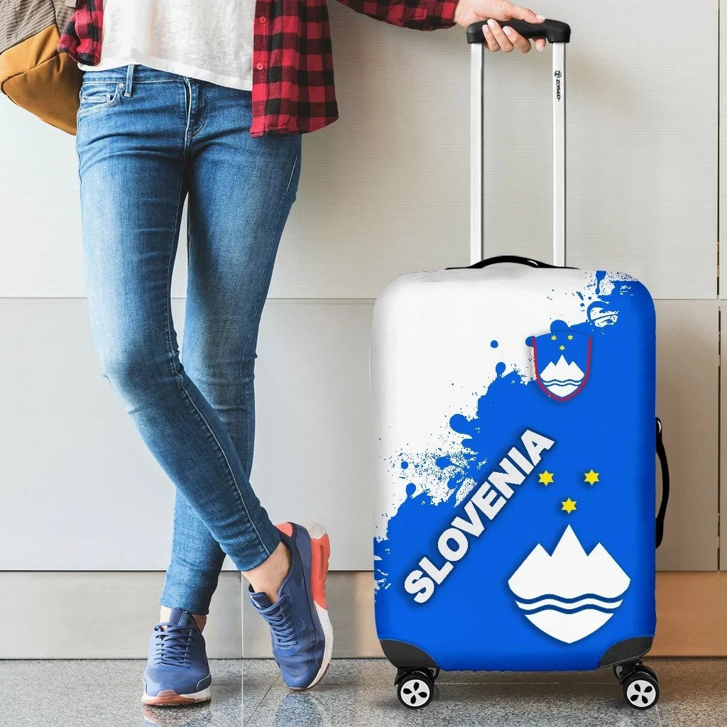 Slovenia Luggage Covers Mount Triglav Version