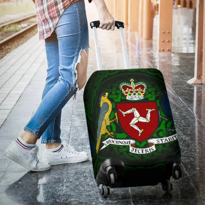 Celtic Luggage Covers Isle of Man Celtic Coat of Arms