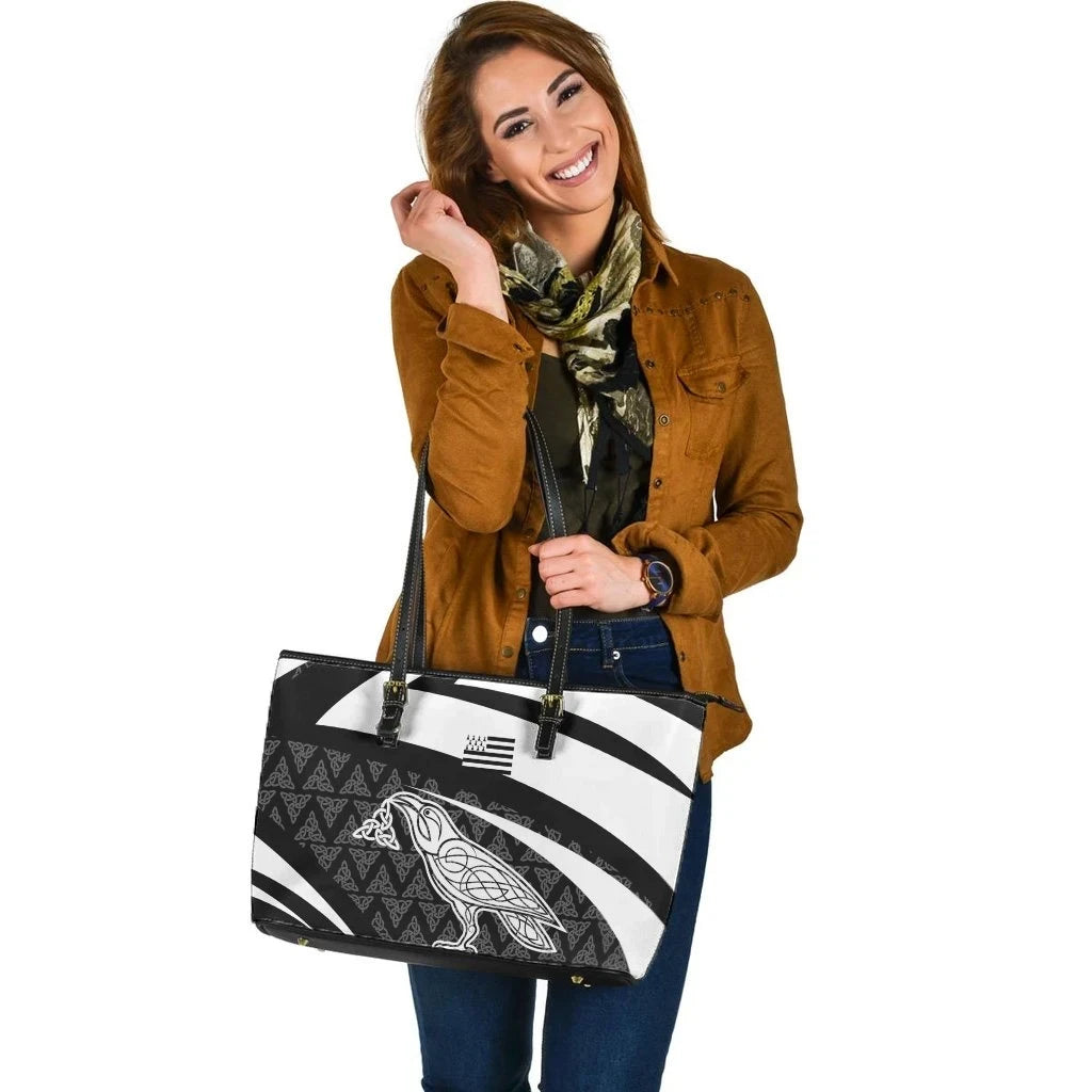 Brittany Celtic Leather Tote Bag Legend Of Brittany Color