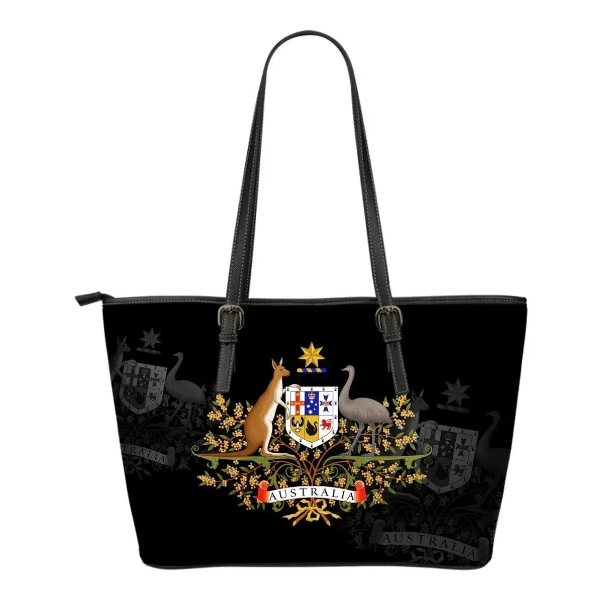 Australia Leather Tote Bag Size