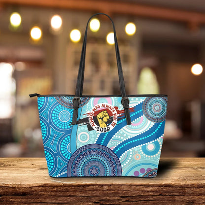 Australia Leather Tote Bag Connection To Country Naidoc Naidoc Week 2020