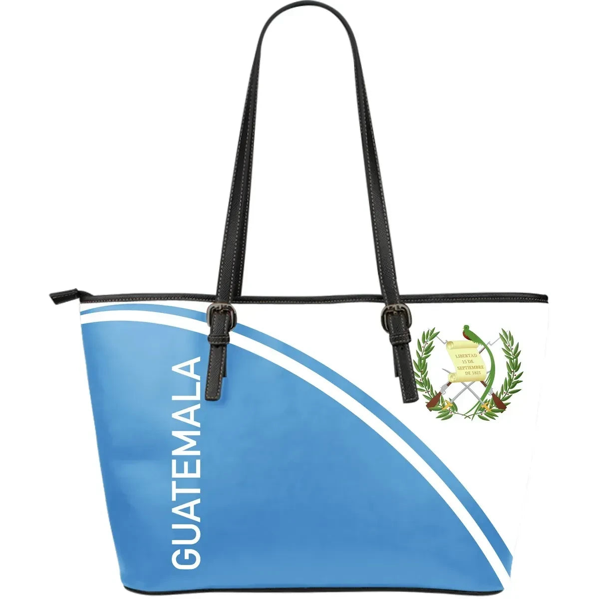 Guatemala Leather Tote Bag Curve Version Bn11
