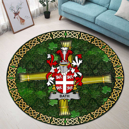 Carpet Bath Irish Brigid's Cross Round Carpet