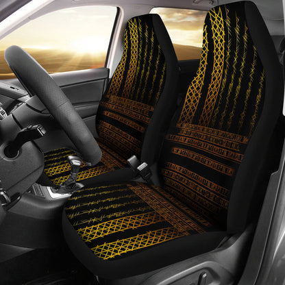 Maori 2021 Car Seat Covers Purple Aotearoa Tattoo