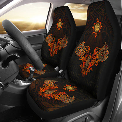 Maori 2021 Car Seat Covers Purple Aotearoa Tattoo