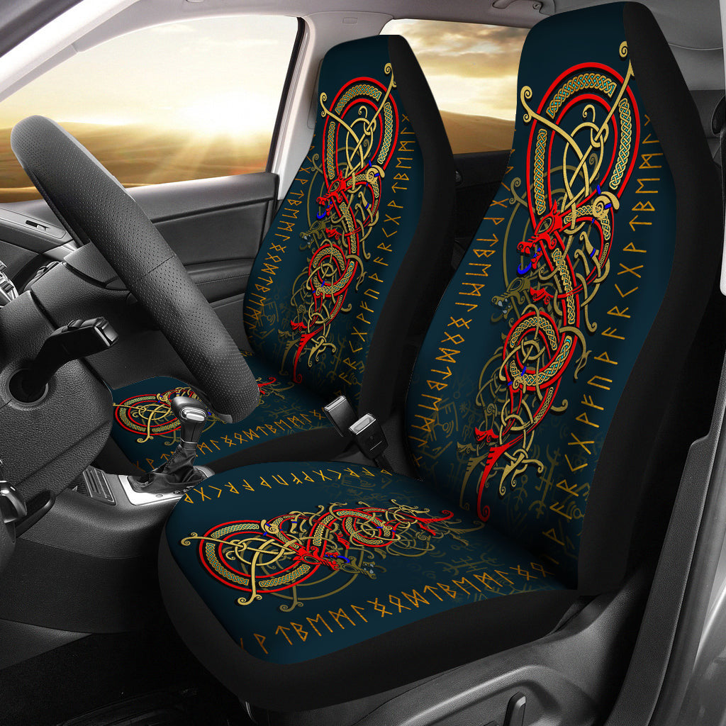 Maori 2021 Car Seat Covers Purple Aotearoa Tattoo