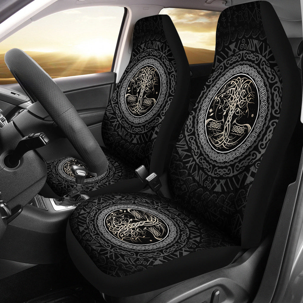 Maori 2021 Car Seat Covers Purple Aotearoa Tattoo