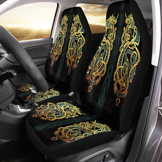 Maori 2021 Car Seat Covers Purple Aotearoa Tattoo