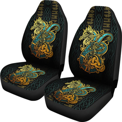 Car Seat Covers Yggdrasil Tattoo Celtic And Rune Style Car Seat Covers