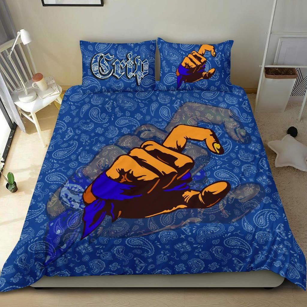 Crips Gang Bedding Set