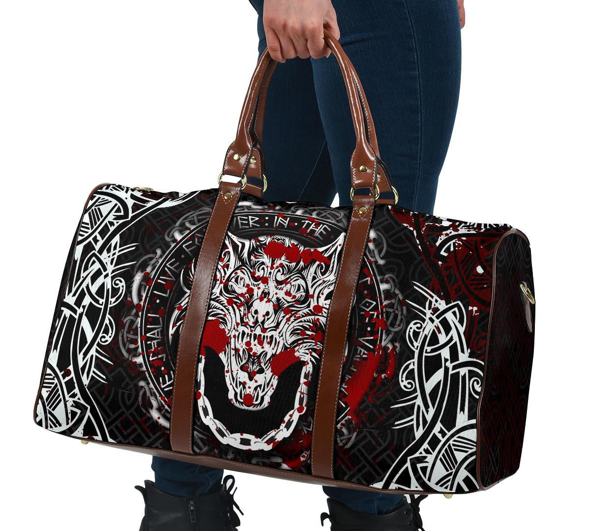 Travel Bag Fenrir Viking Blood 3D