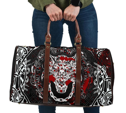 Travel Bag Fenrir Viking Blood 3D