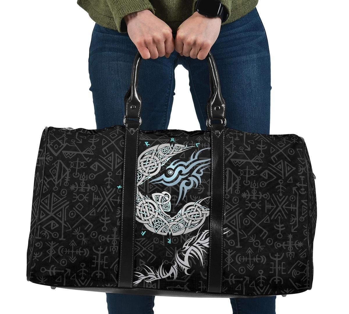 Viking Fenrir Wolf Travel Bag