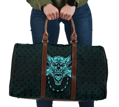 Travel Bag Fenrir Viking Cyan 3D