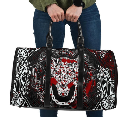 Travel Bag Fenrir Viking Blood 3D