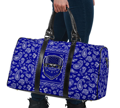 Crips Gang Skull Travel Bag
