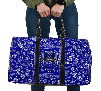 Crips Gang Skull Travel Bag