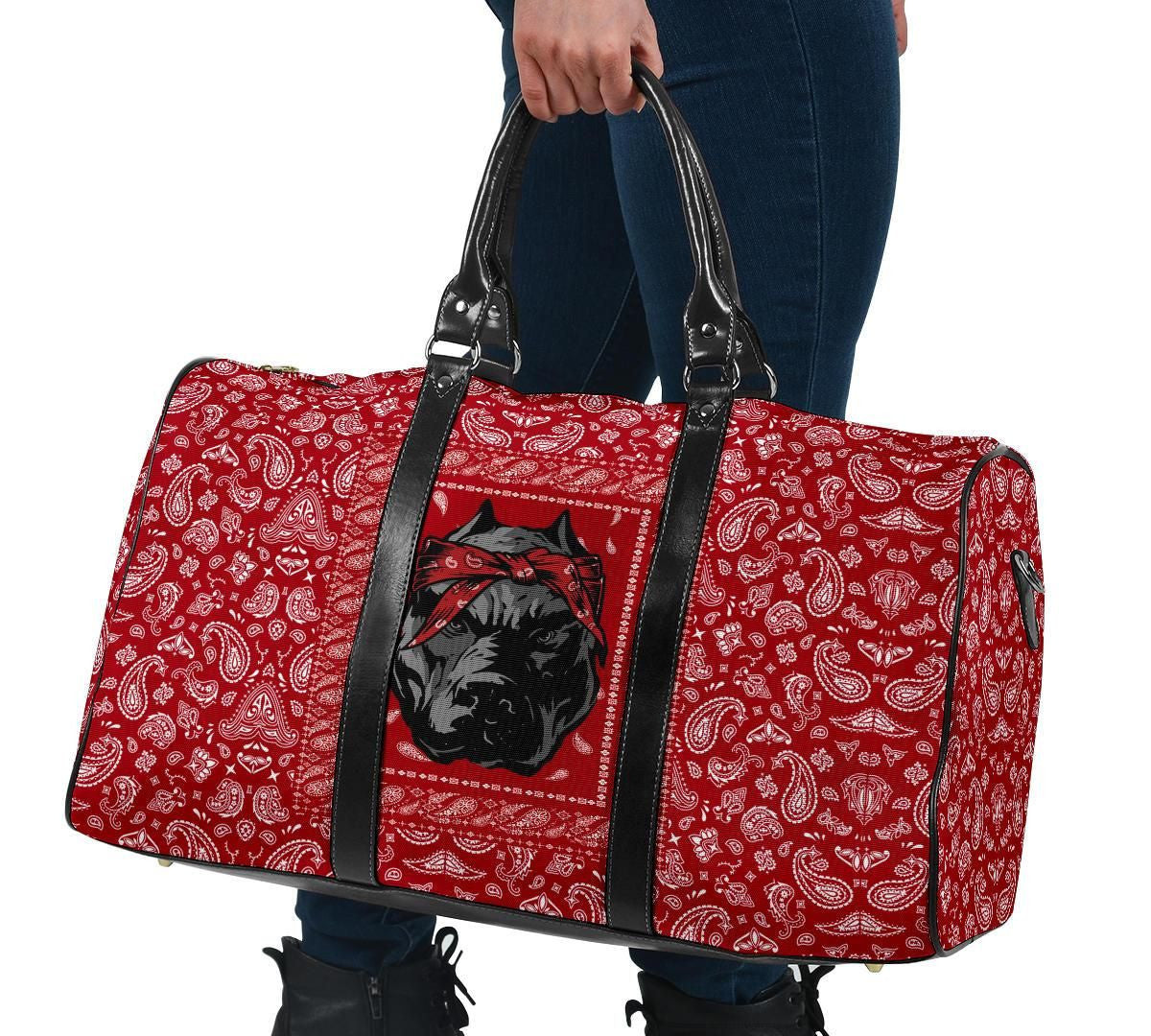 Blood Gang Bulldog Travel Bag