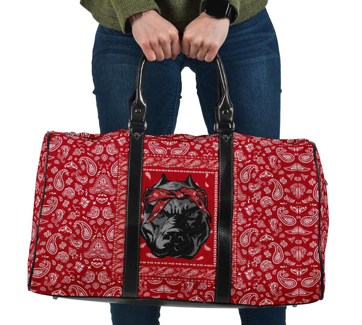 Blood Gang Bulldog Travel Bag