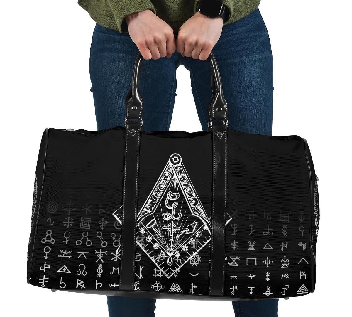 Freemasonry Tattoo Travel Bag