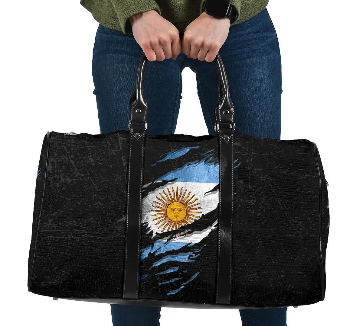 Argentina In Me Travel Bag Special Grunge Style