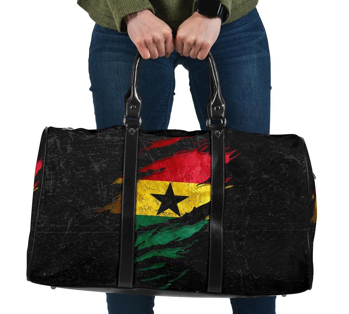 Ghana In Me Travel Bag Special Grunge Style