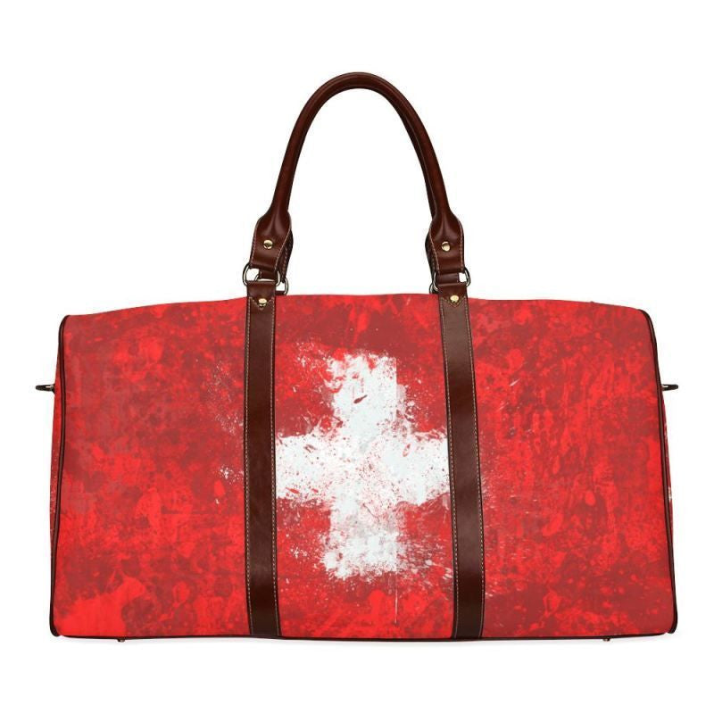 Switzerland Flag 1 Travel Bags Nl6