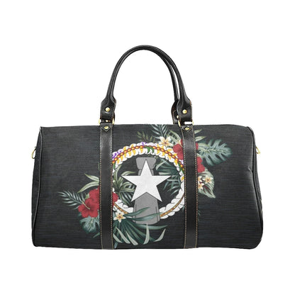 Northern Mariana Islands Hibiscus Travel Bag