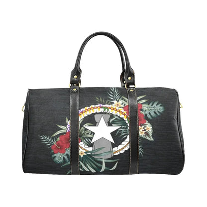 Northern Mariana Islands Hibiscus Travel Bag