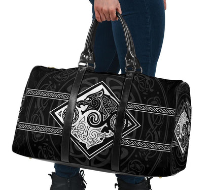 Vikings Travel Bag The Wolves Skoll And Hati