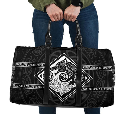 Vikings Travel Bag The Wolves Skoll And Hati