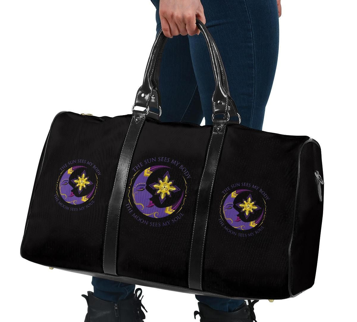 Celticone Wicca Travel Bag The Moon Sees My Soul