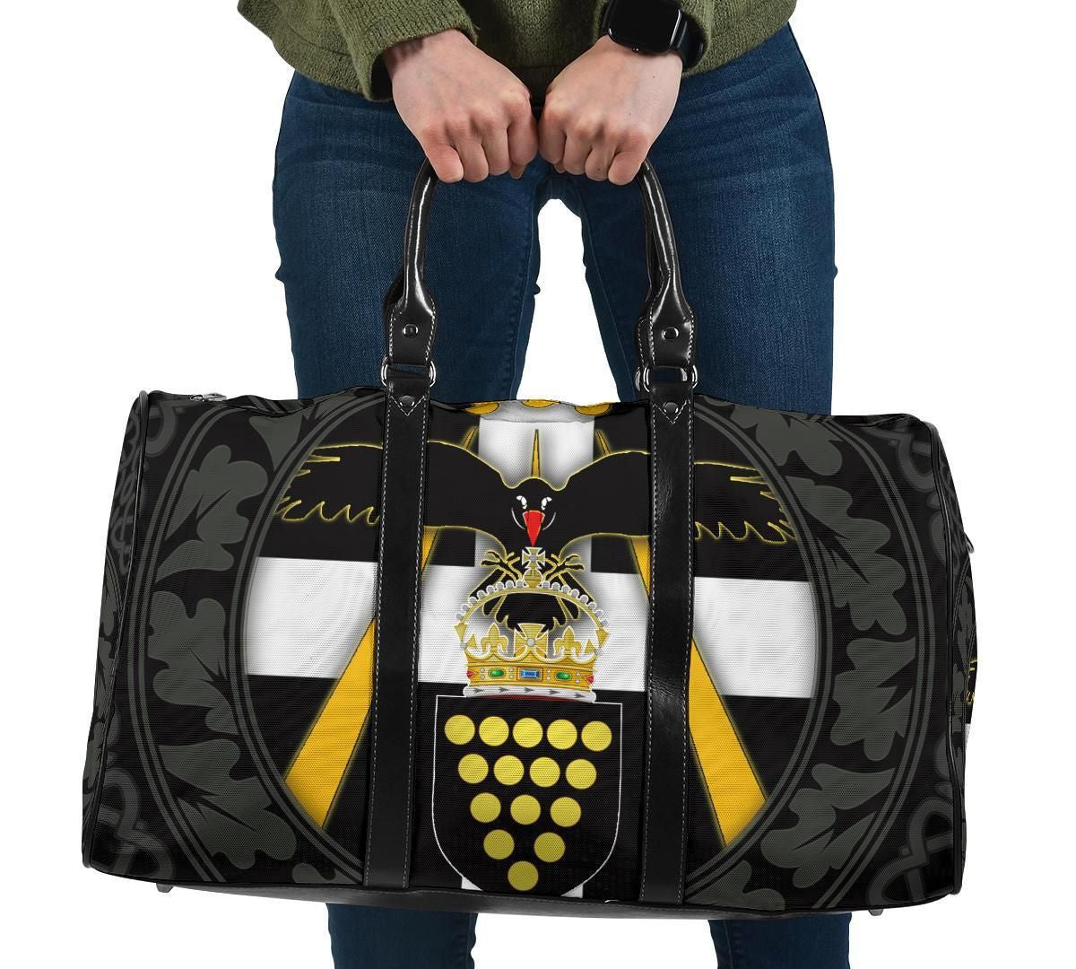 Cornish Symbols Travel Bag The Celtic spirit of Cornwall