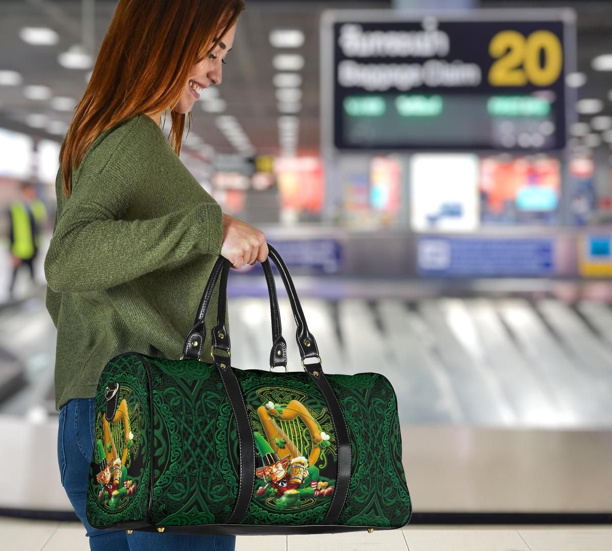 Irish Leprechaun St. Patrick's Day 2021 Travel Bag Ireland's Trickster Fairies