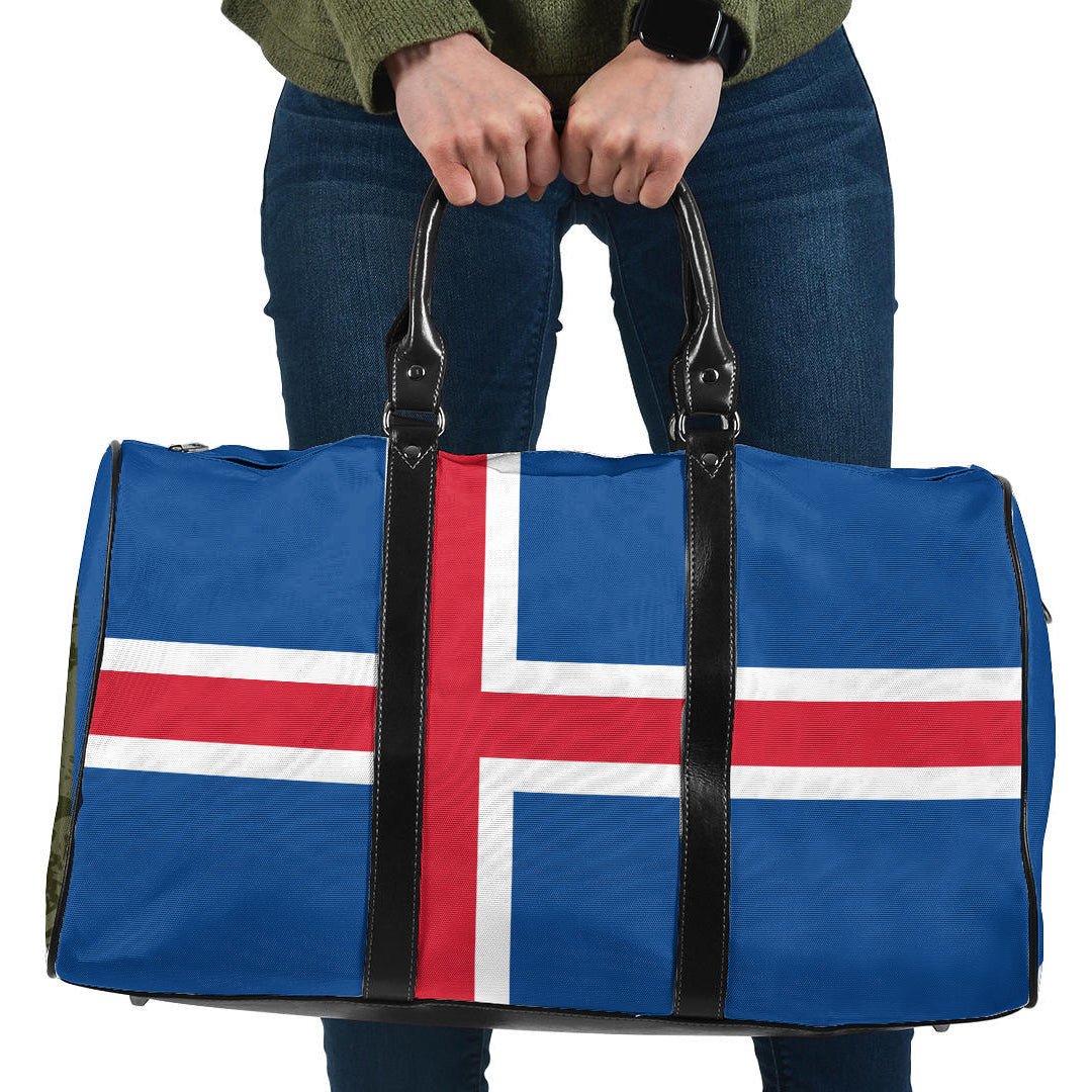 Travel Bag Flag of Iceland Travel Bag