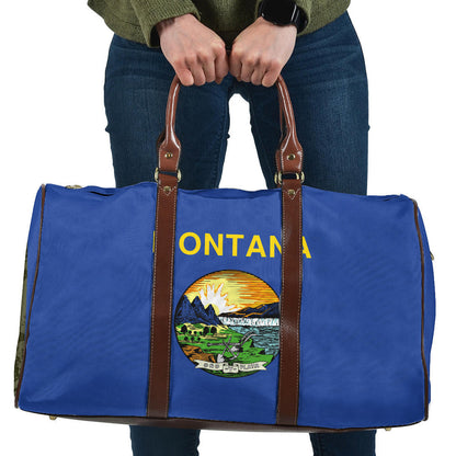 Travel Bag Flag Of Montana Travel Bag