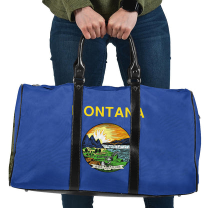 Travel Bag Flag Of Montana Travel Bag