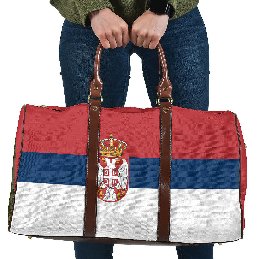 Travel Bag Flag of Serbia Travel Bag
