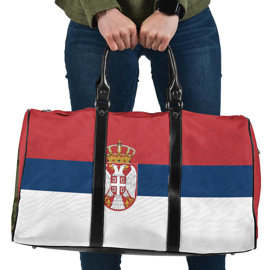 Travel Bag Flag of Serbia Travel Bag