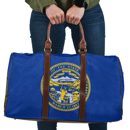 Travel Bag Flag Of Nebraska Travel Bag
