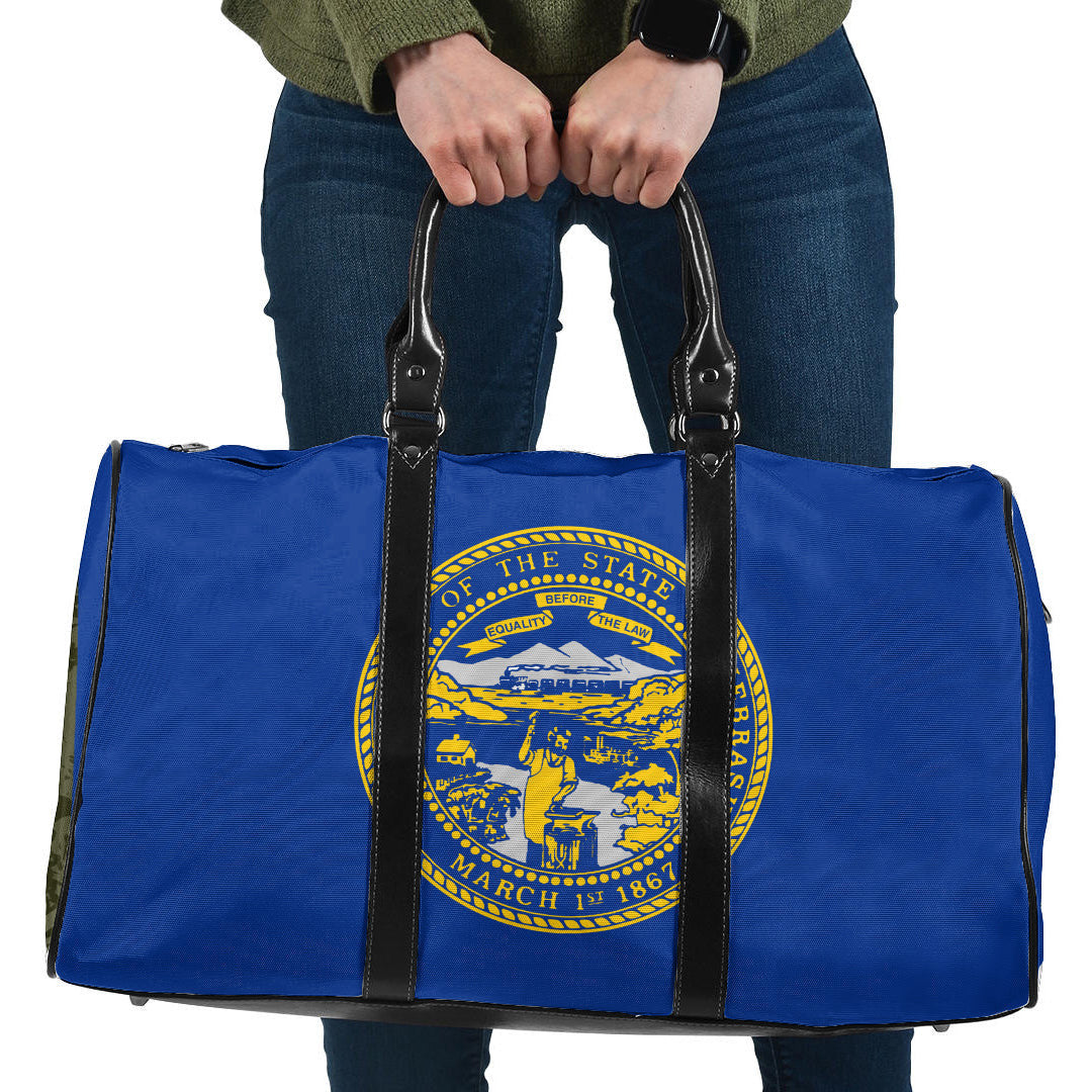 Travel Bag Flag Of Nebraska Travel Bag