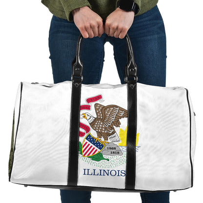 Travel Bag Flag Of Illinois Travel Bag