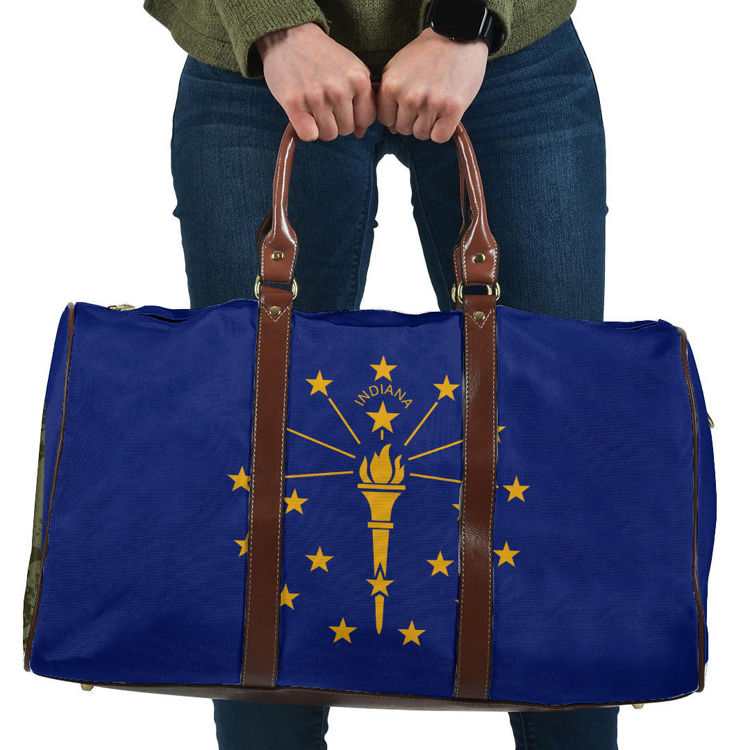 Travel Bag Flag Of Indiana Travel Bag