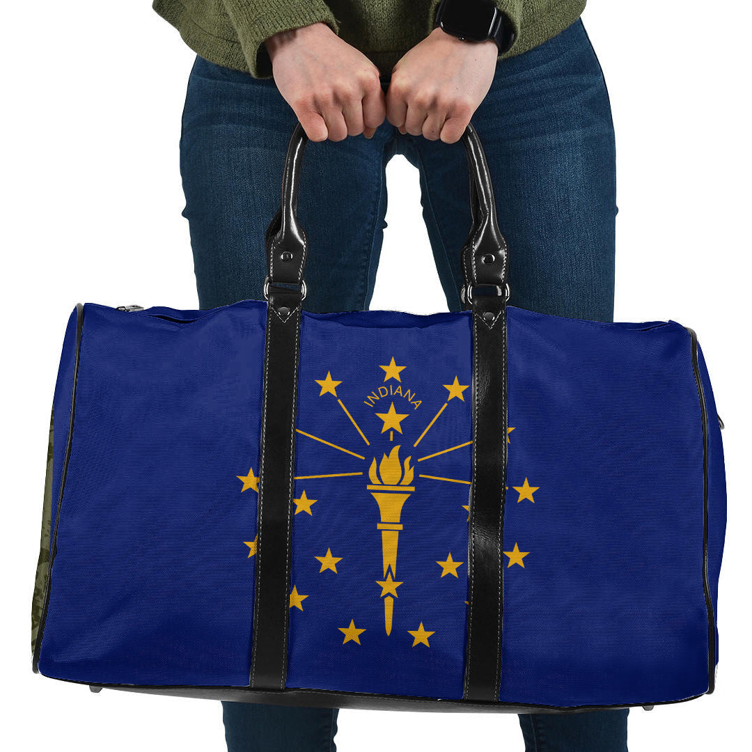 Travel Bag Flag Of Indiana Travel Bag