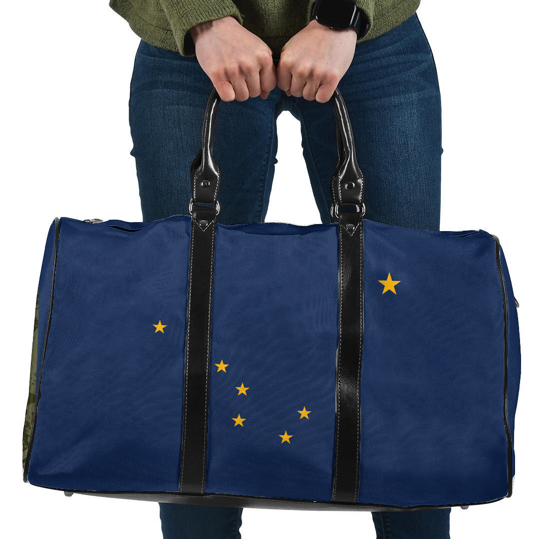 Travel Bag Flag Of Alaska Travel Bag