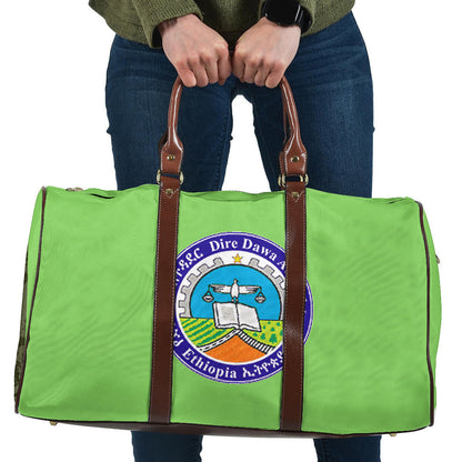 Travel Bag Ethiopia Flag Of Dire Dawa Travel Bag