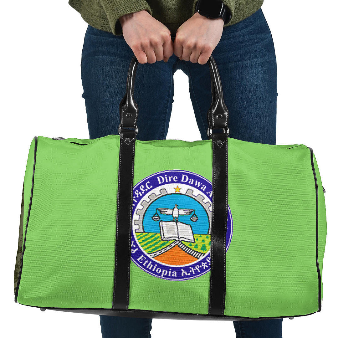 Travel Bag Ethiopia Flag Of Dire Dawa Travel Bag
